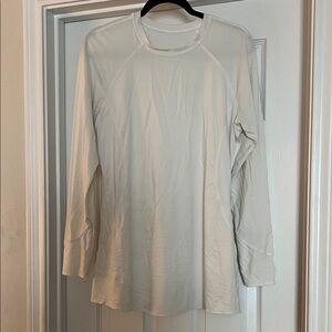 lululemon athletica Cream Long Sleeve Top